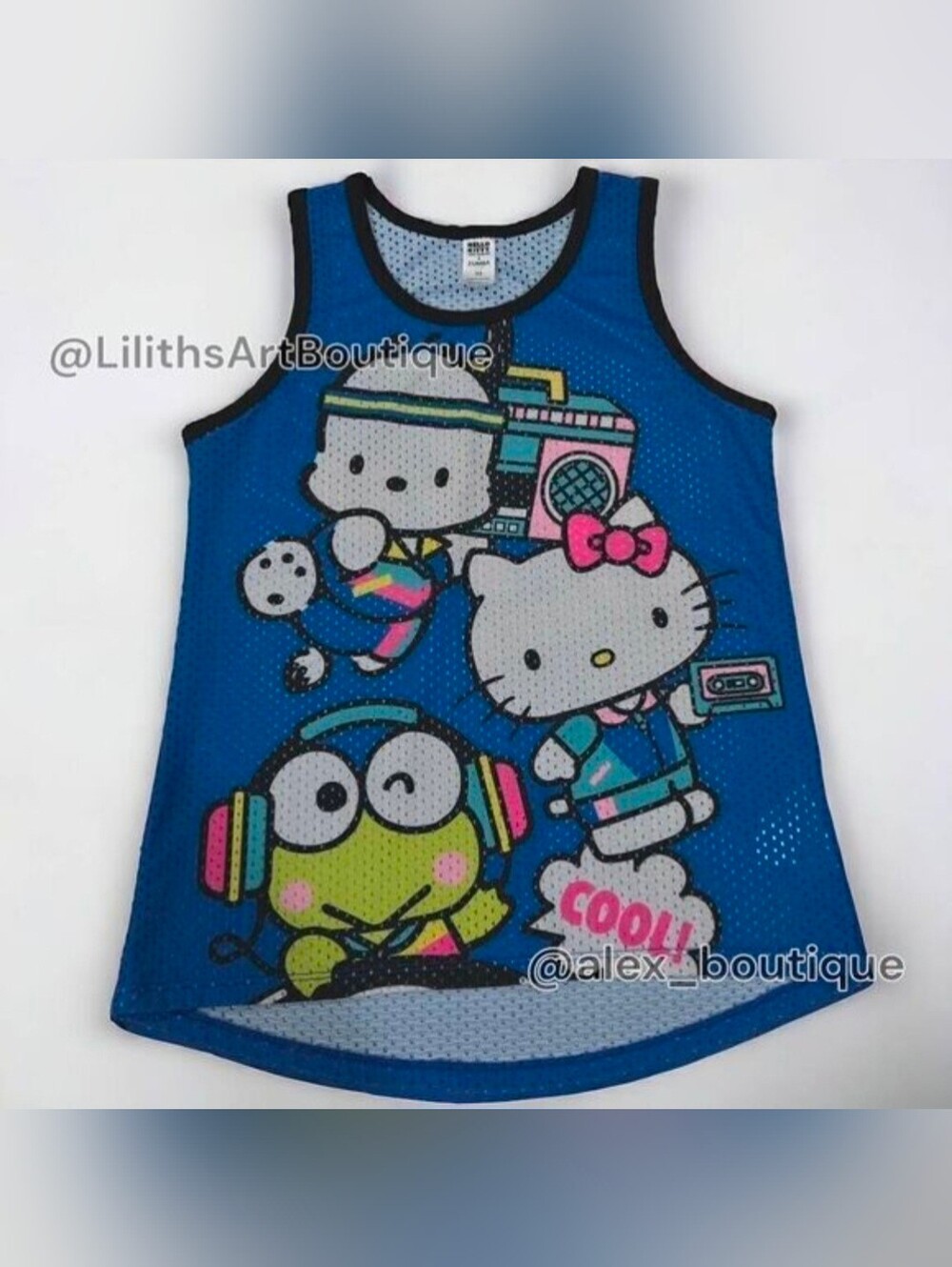 🖤Zumba × Hello Kitty & Friends Mesh Tank (H030)- Size Xs for Women - Picture 3 of 7